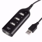 MINI HUB USB 4 PUERTOS - WHITE 0.40CM