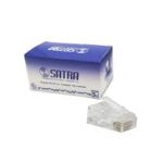 CONECTOR RJ-45 CAT 5E SATRA - CAJA X 100 UNDS.