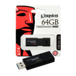 MEMORIA USB KINGSTON 64GB DATATRAVELER 100 G3, NEGRO