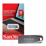 MEMORIA FLASH USB 16GB SANDISK CRUZER FORCE, METAL