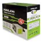 FUENTE PODER ATX 600W HALION CAJA DOBLE BOBINA